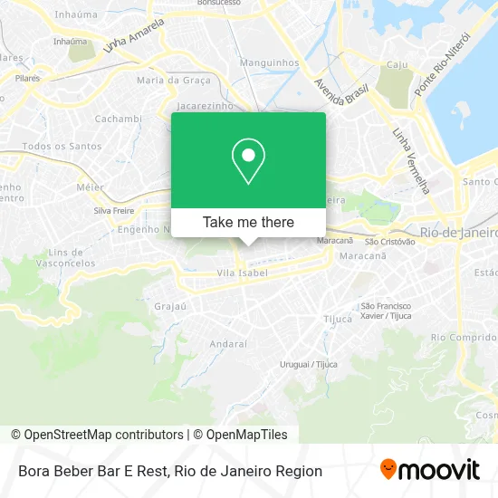 Bora Beber Bar E Rest map