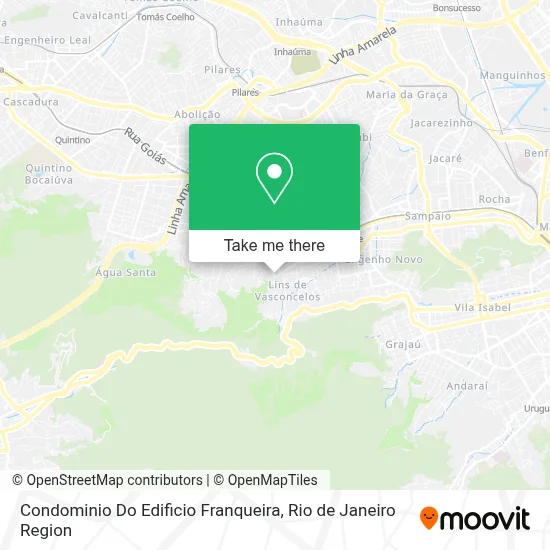 Condominio Do Edificio Franqueira map