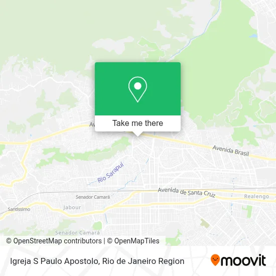 Igreja S Paulo Apostolo map
