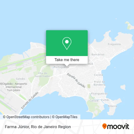 Farma Júnior map