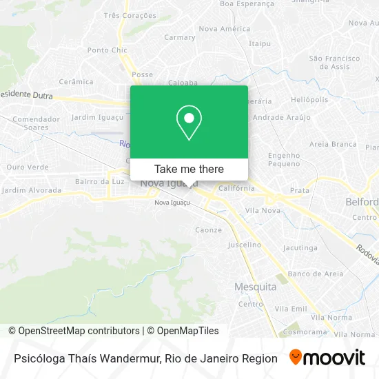 Psicóloga Thaís Wandermur map