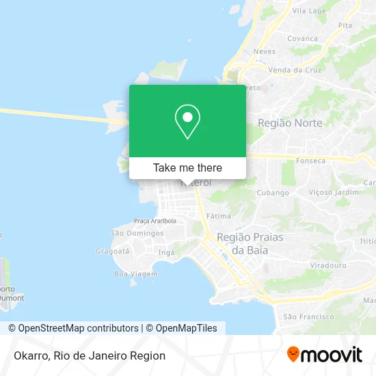 Okarro map