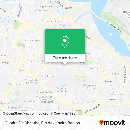Quadra Da Chatuba map