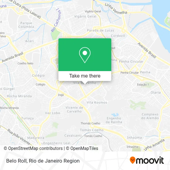 Belo Roll map