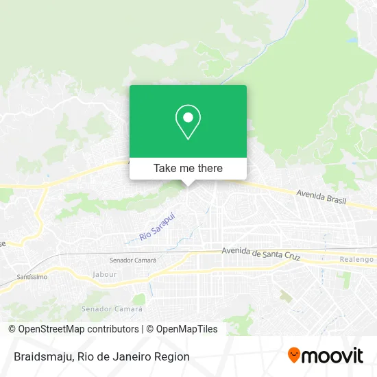 Braidsmaju map
