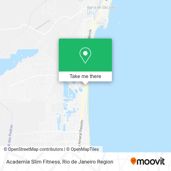 Academia Slim Fitness map