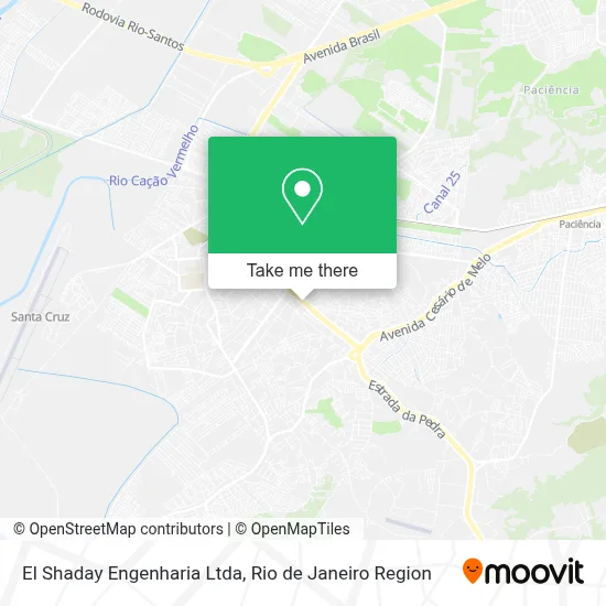 El Shaday Engenharia Ltda map