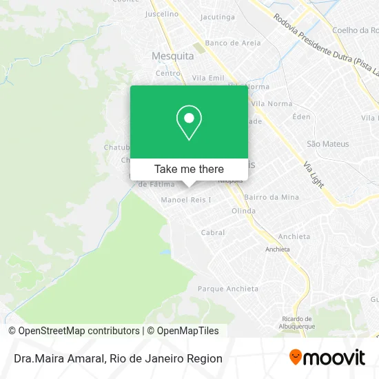 Dra.Maira Amaral map