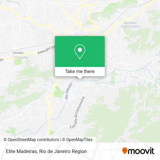 Elite Madeiras map