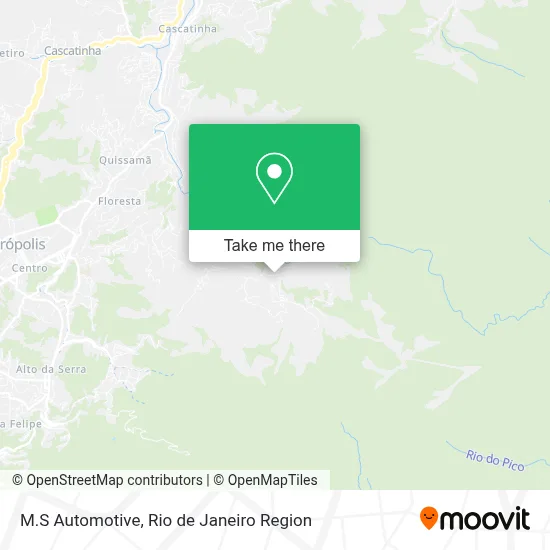 M.S Automotive map