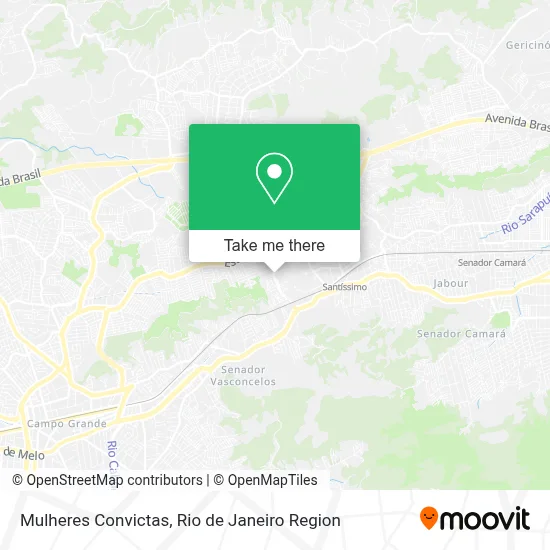 Mulheres Convictas map
