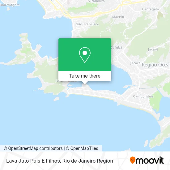 Lava Jato Pais E Filhos map