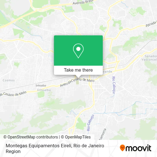 Montegas Equipamentos Eireli map