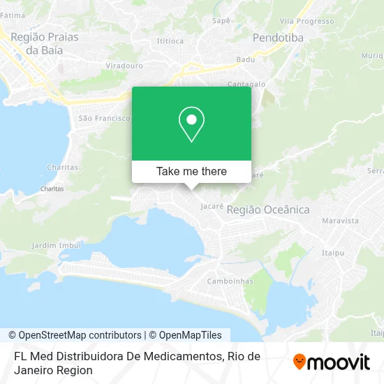 FL Med Distribuidora De Medicamentos map