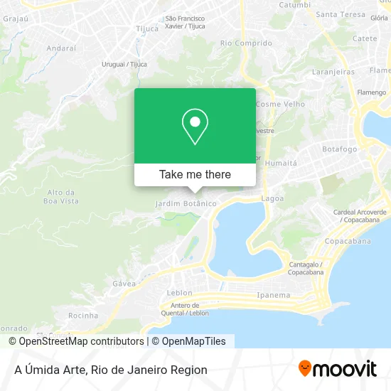 A Úmida Arte map