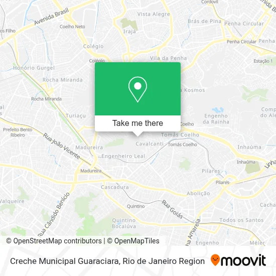 Creche Municipal Guaraciara map
