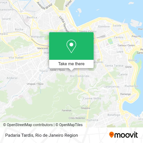 Padaria Tardis map