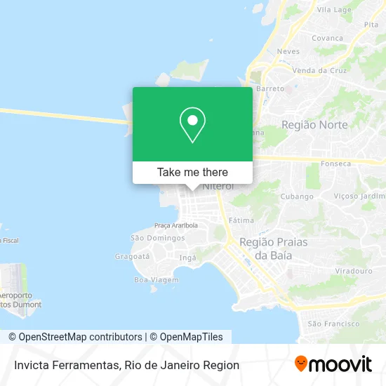 Invicta Ferramentas map