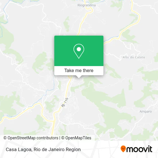 Casa Lagoa map