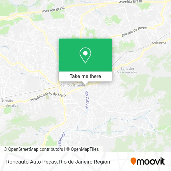 Roncauto Auto Peças map