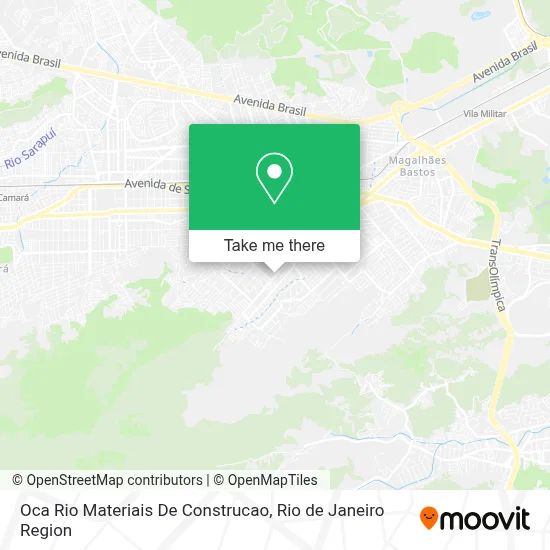 Oca Rio Materiais De Construcao map