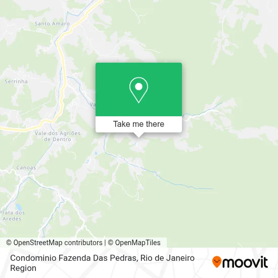 Condominio Fazenda Das Pedras map
