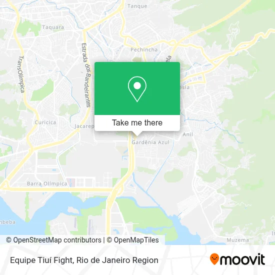 Equipe Tiuí Fight map