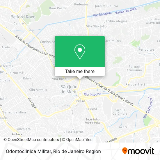 Odontoclinica Militar map
