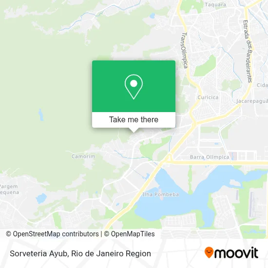 Sorveteria Ayub map