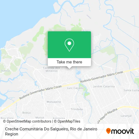 Creche Comunitária Do Salgueiro map