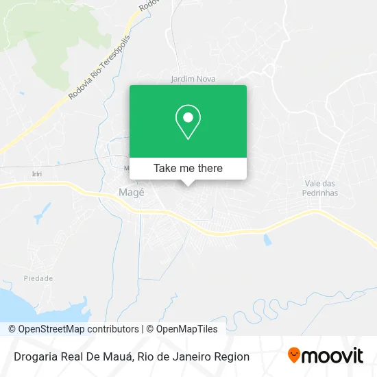 Drogaria Real De Mauá map