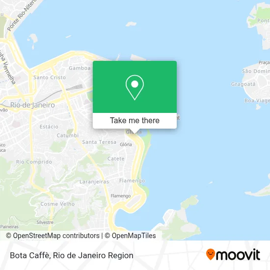 Bota Caffè map
