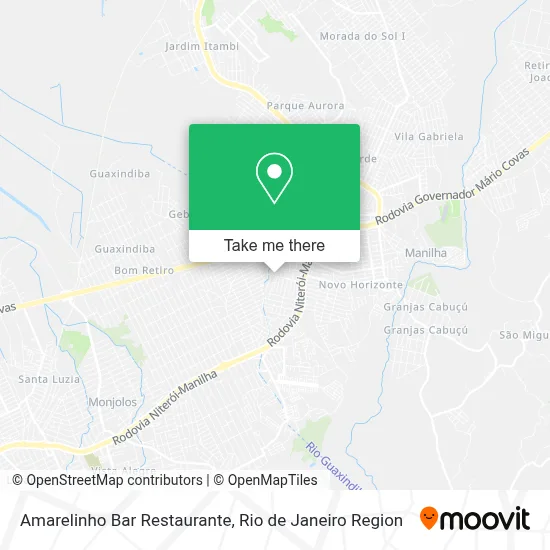 Amarelinho Bar Restaurante map