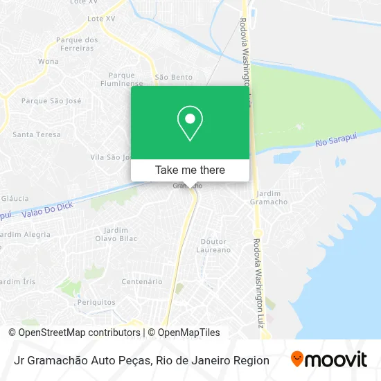 Jr Gramachão Auto Peças map