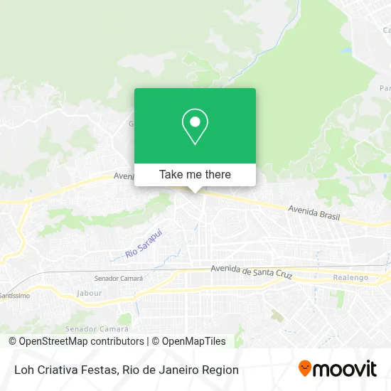 Loh Criativa Festas map