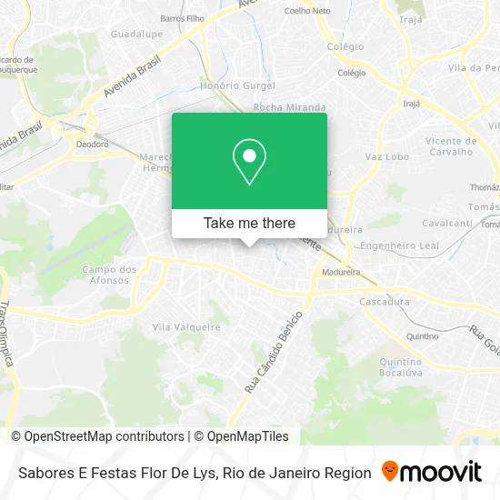 Sabores E Festas Flor De Lys map