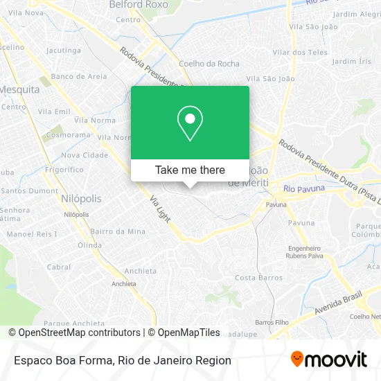 Espaco Boa Forma map