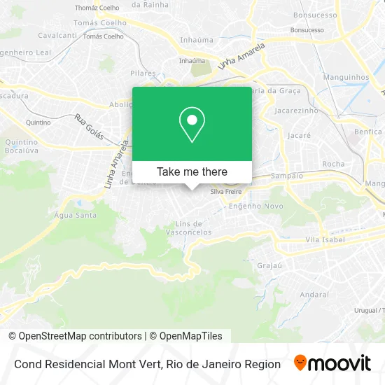 Cond Residencial Mont Vert map