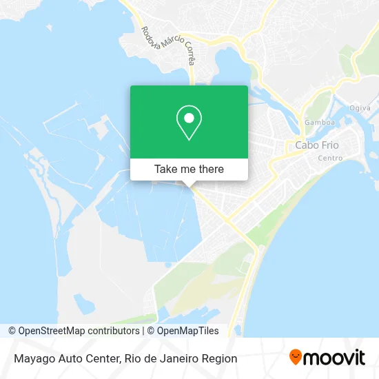 Mayago Auto Center map