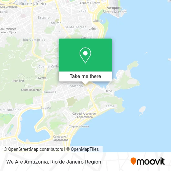 We Are Amazonia map