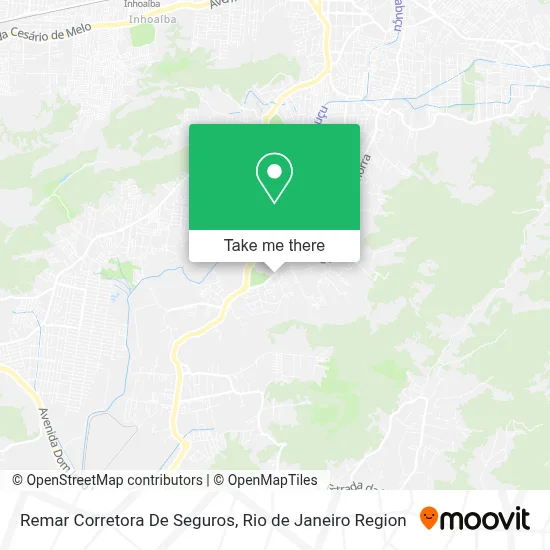 Remar Corretora De Seguros map