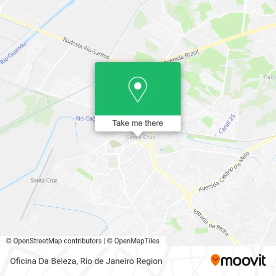 Oficina Da Beleza map
