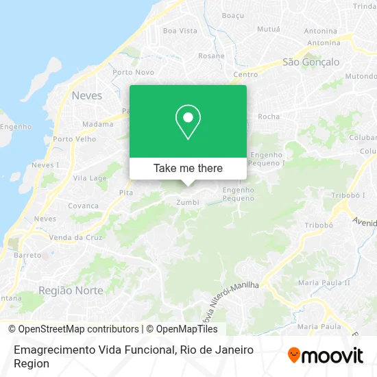 Emagrecimento Vida Funcional map