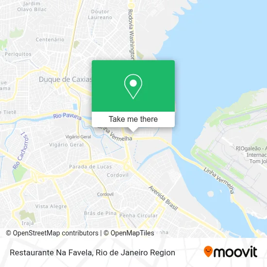 Restaurante Na Favela map