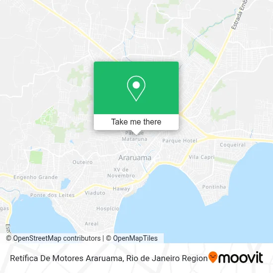 Retífica De Motores Araruama map