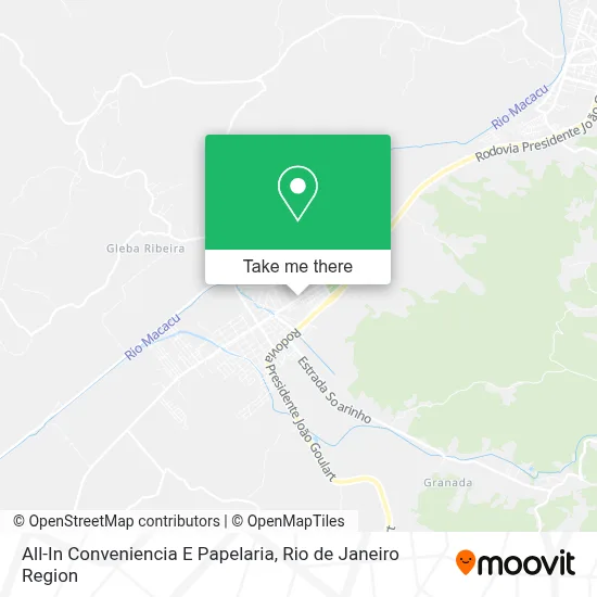 All-In Conveniencia E Papelaria map