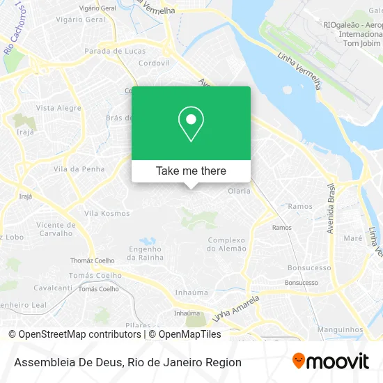 Assembleia De Deus map