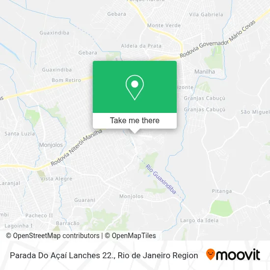 Parada Do Açaí Lanches 22. map