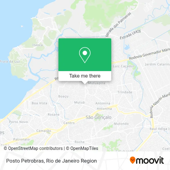 Posto Petrobras map