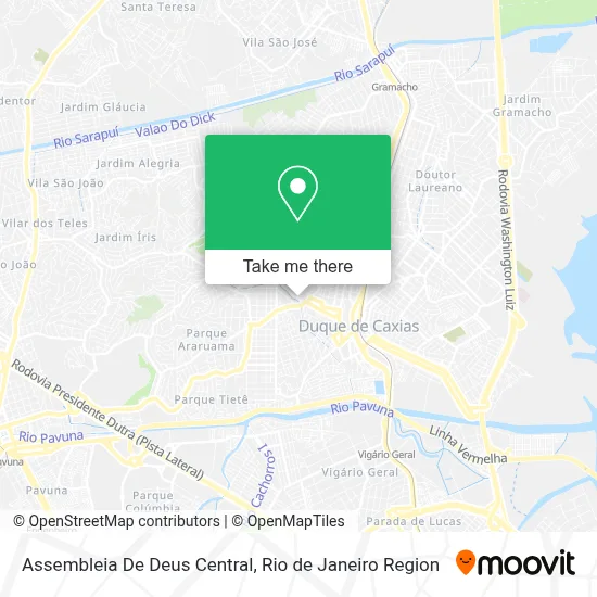 Assembleia De Deus Central map